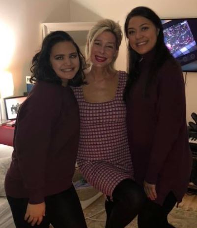 Audrey Lokelani Fualaau with her mother Mary Kay Letourneau and sister